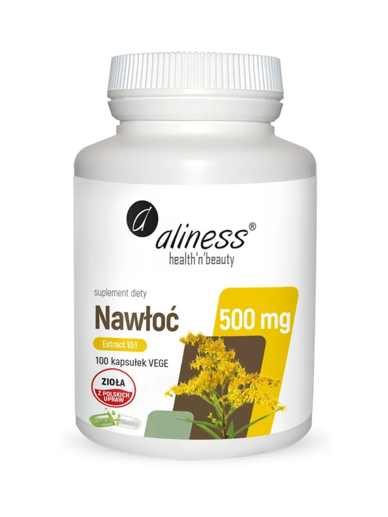 ALINESS Goldenrod 500 mg (Močový systém, antioxidant) 100 vegánskych kapsúl