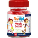 ActiKid Magic Beans Multi-Vitamin (Multivitamín pre deti) 45 malinových želé