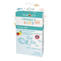 NORSAN Omega-3 Kids Jelly (Optimálny fyzický a duševný vývoj dieťaťa) 45 Citrónovo-Jahodové želé
