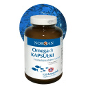 NORSAN Omega-3 1500 mg (Práca srdca, mozgu a očí) 120 kapsúl