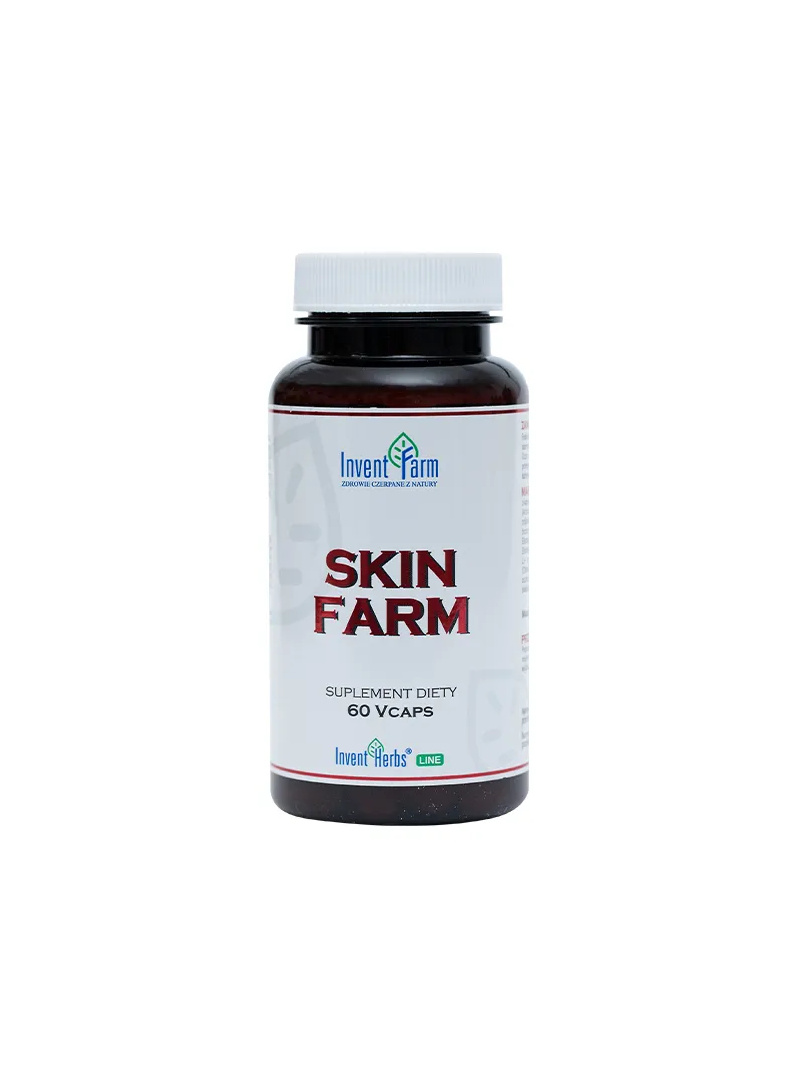 INVENT FARM Skin Farm (Zdravá pokožka) 60 vegetariánskych kapsúl