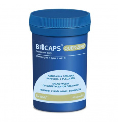 FORMEDS BICAPS QUER-ZINC (kvercetín + zinok + vitamín C) 60 vegánskych kapsúl