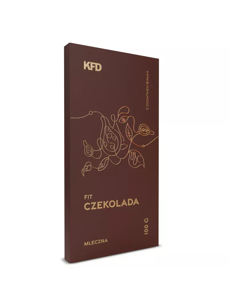 KFD Fit mliečna čokoláda (s prídavkom bielkovín) 100g