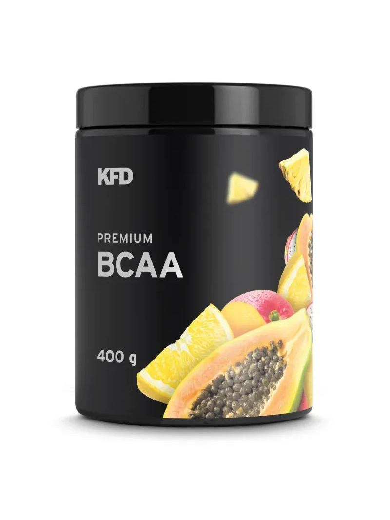 KFD Premium BCAA (komplex aminokyselín s rozvetveným reťazcom) 400 g tropické