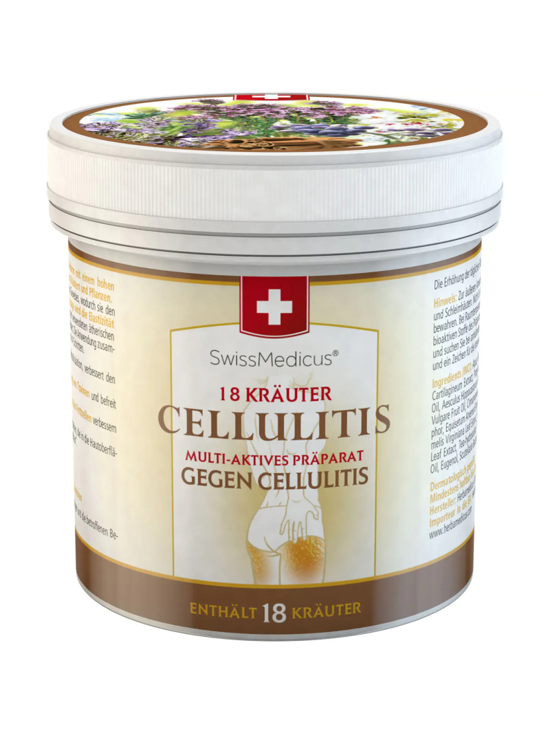 SWISS MEDICUS Celulitída (Boj proti celulitíde) 250 ml