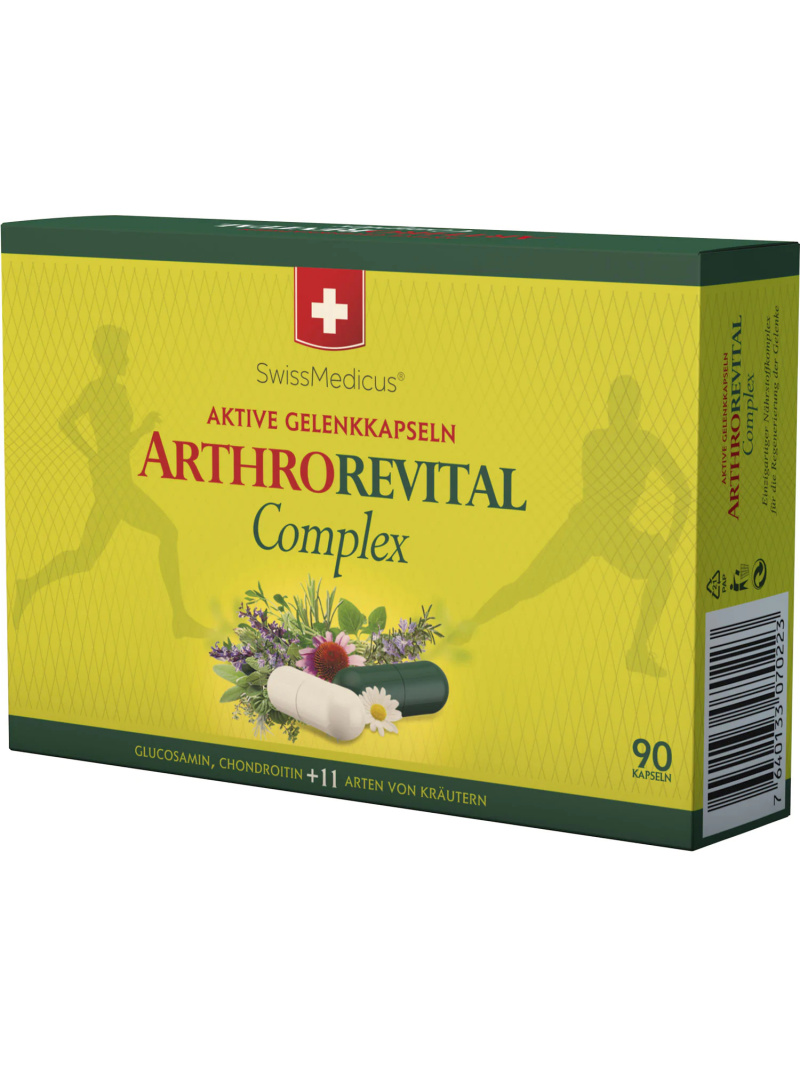 SWISS MEDICUS Arthrorevital (kĺby, cievy) 90 tabliet