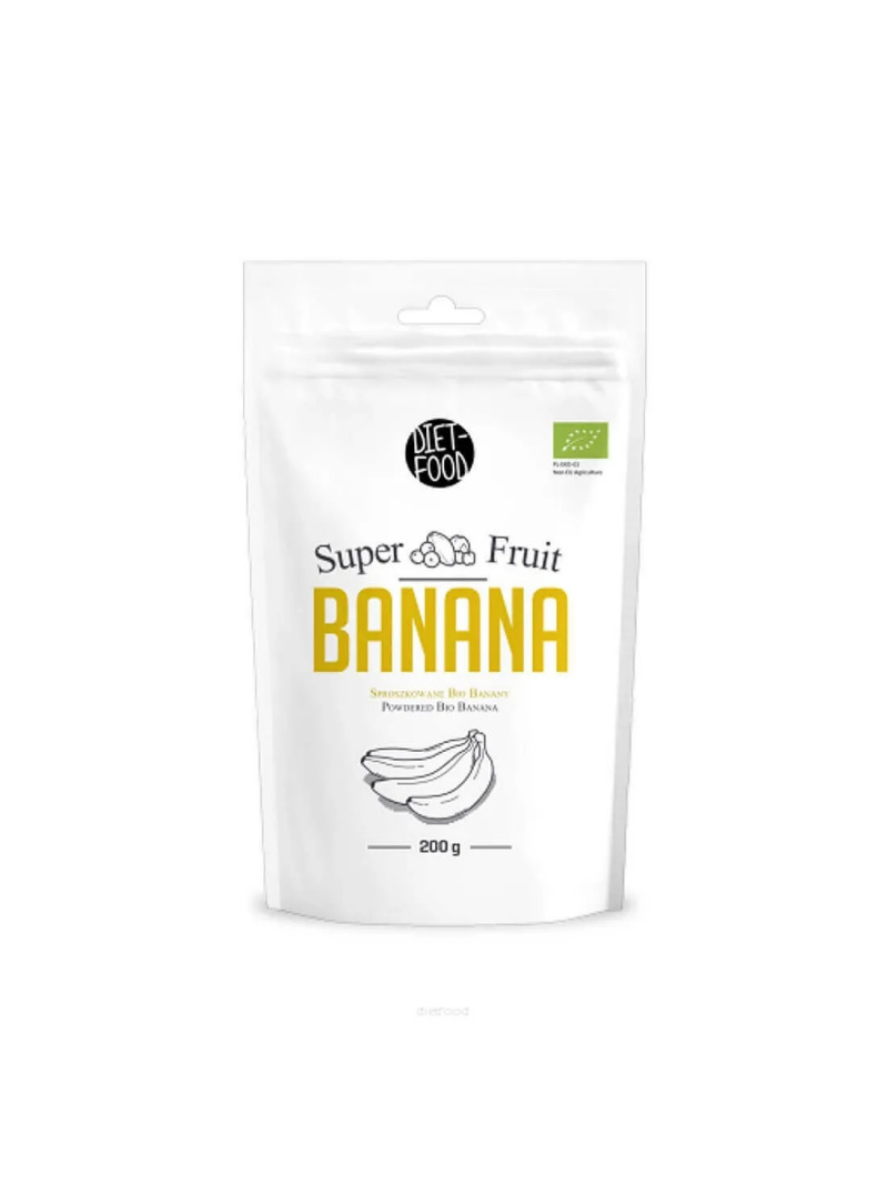 DIÉTNE POTRAVINY Bio banán (banánový prášok) 200 g