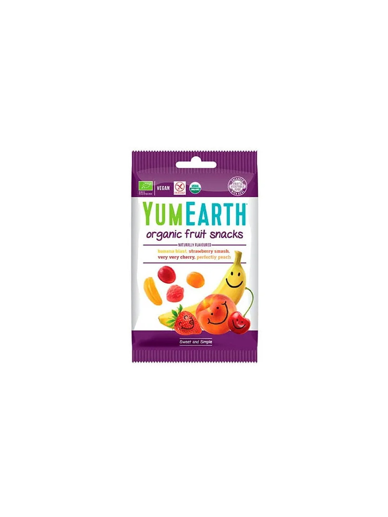 YUMEARTH ECO želé bez želatíny (ovocné občerstvenie) 50g