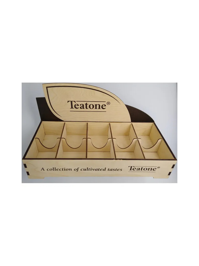TEATONE Displej na čaj (obálka) 12 priehradiek
