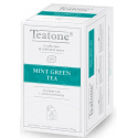 TEATONE Zelený čaj s mätou (obálka) 25 vrecúšok