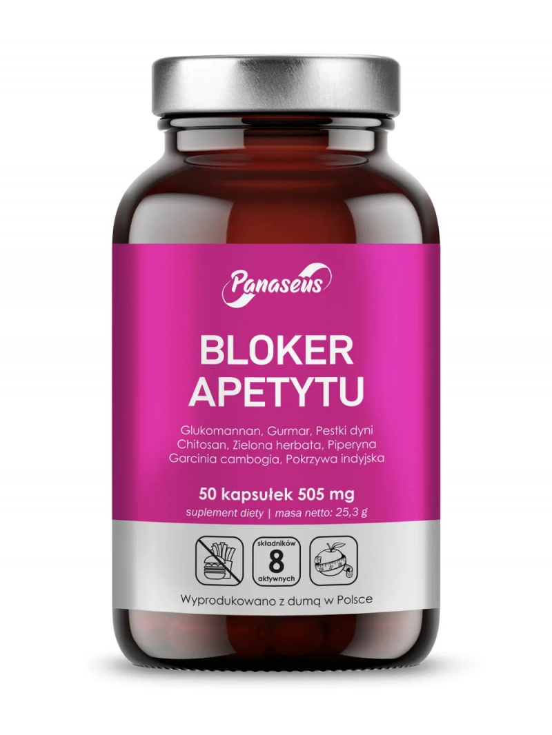 PANASEUS Blokátor chuti do jedla 50 kapsúl
