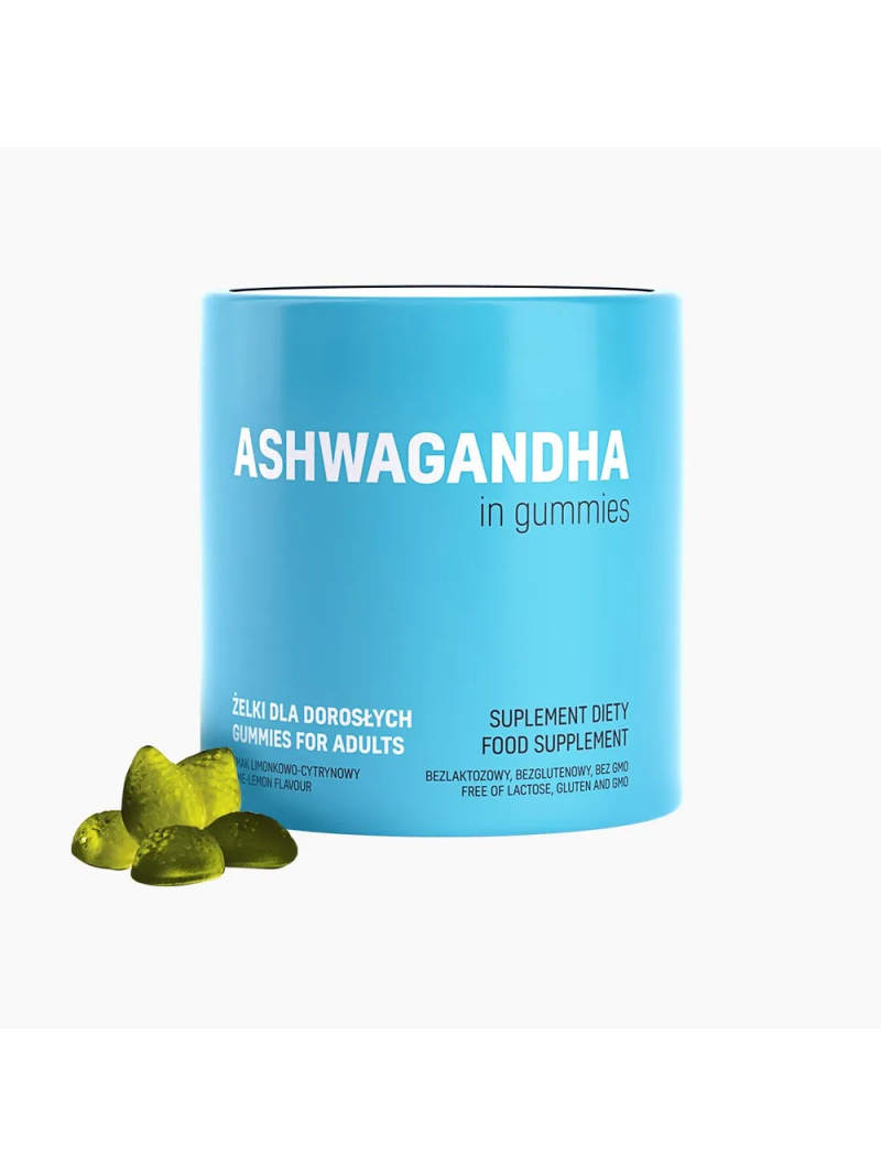 ušľachtilé zdravie Ashwagandha želé 60 citrónových želé