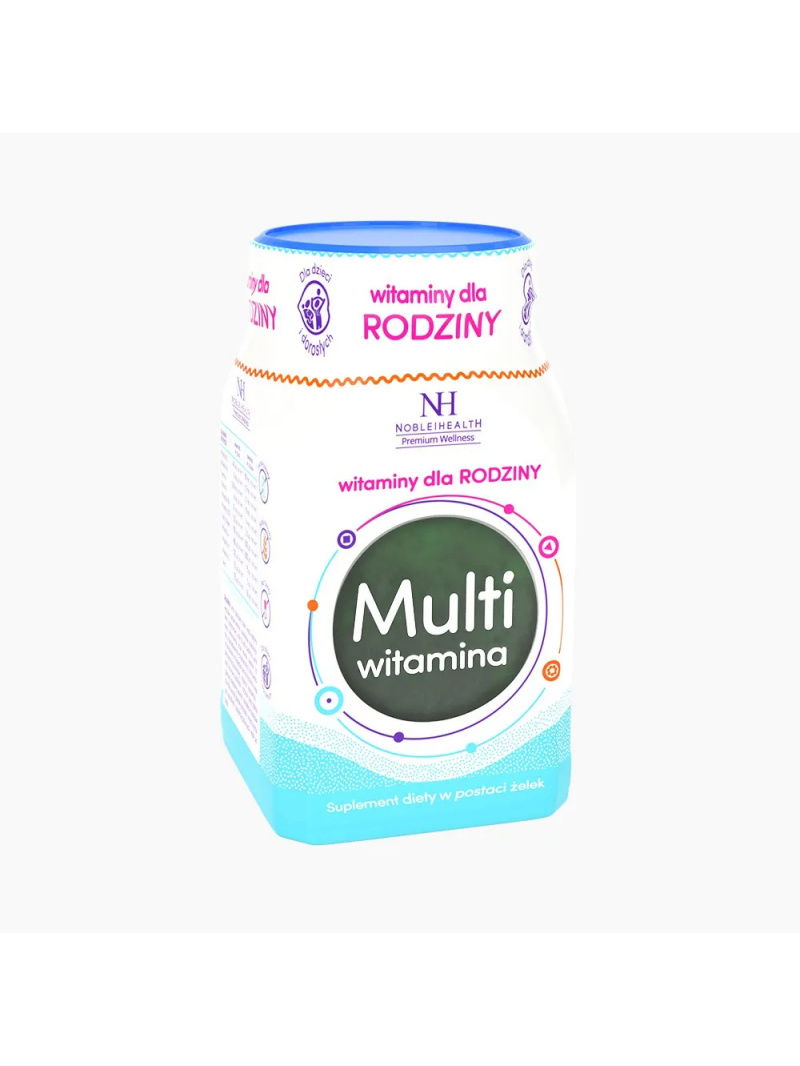 ušľachtilé zdravie Vitamíny pre rodinu v želé (pre deti a dospelých) 60 jablkových želé