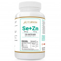 ALTO PHARMA Selén + Zinok + Prebiotikum (podpora imunity) 120 vegetariánskych kapsúl