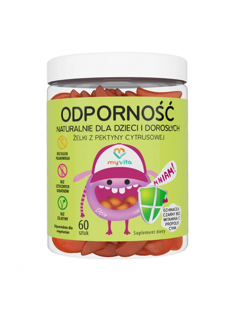 MYVITA Immunity prírodné želé pre deti a dospelých 60 želé