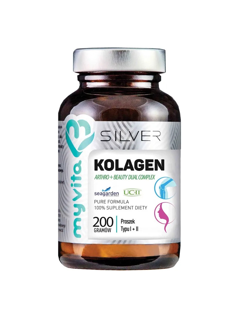 MYVITA Collagen Arthro + Beauty (Kolagén typu I a II, vlasy, pokožka, nechty) 200 g