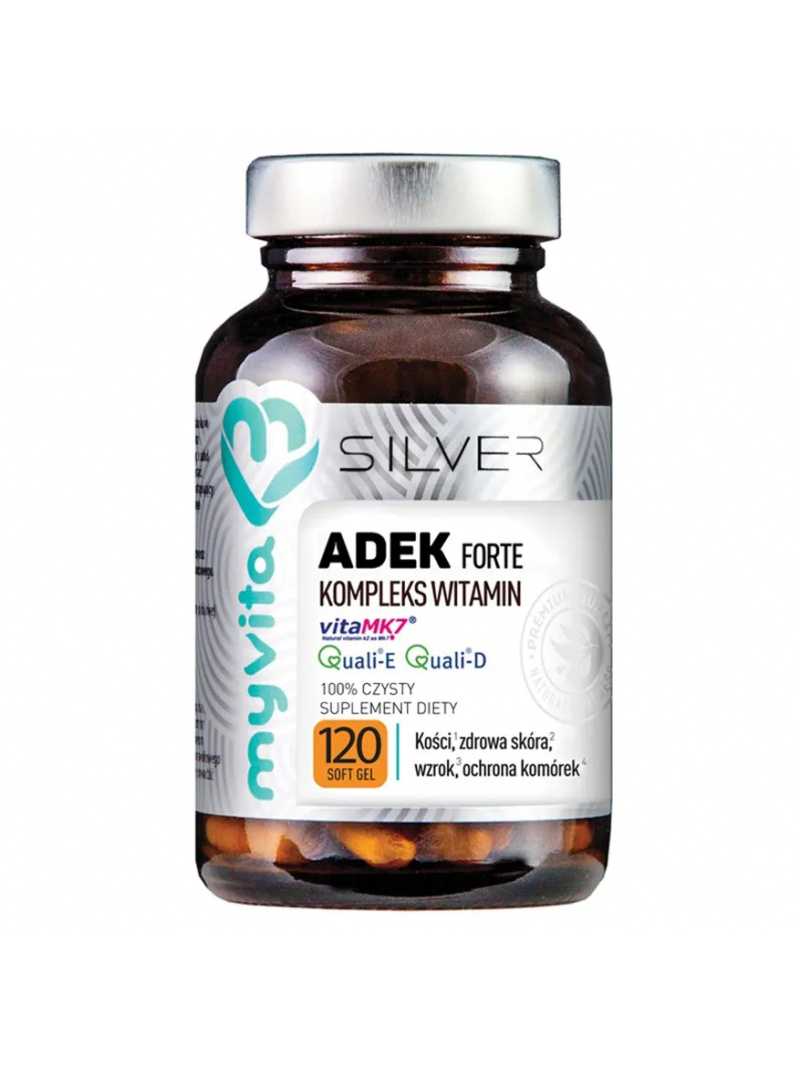 MYVITA Vitamín A + D3 + E + K MK-7 120 kapsúl