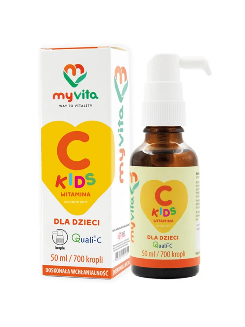 MYVITA Vitamín C Kids Quali-C (pre deti staršie ako 1 rok) 30 ml