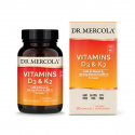 DR. MERCOLA Vitamíny D3 K2 5000 IU / 180 mcg (imunita, zdravie kostí) 90 kapsúl