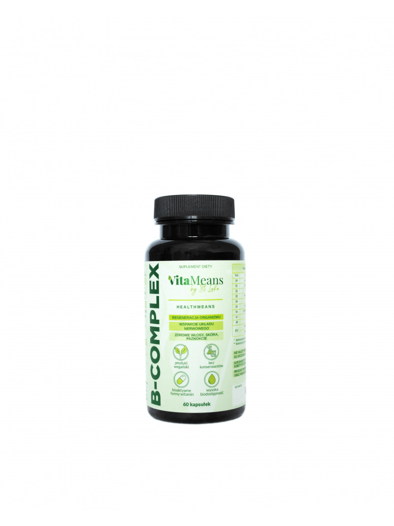 VITA MEANS B-Complex od sv. Luke (komplex vitamínu B) 60 kapsúl
