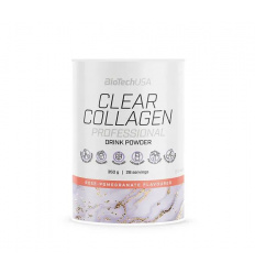 Biotech USA Clear Collagen Professional (hydrolyzovaný kolagén) 350 g Divoká ruža-granátové jablko