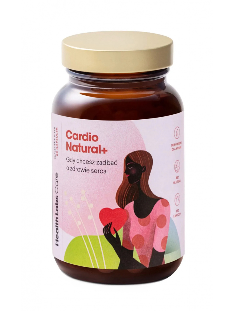 HEALTH LABS Cardio Natural+ (Kardiovaskulárny systém) 60 kapsúl