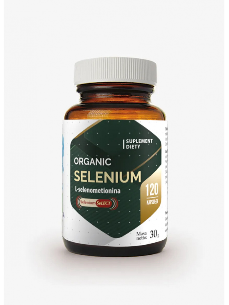 HEPATICA Selenium Organický Selén SeLECT (pokožka vlasov, Antioxidácia) 120 kapsúl