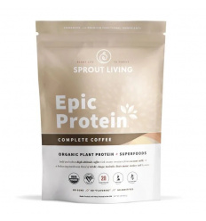 Sprout Living Organic Plant Protein Complete Coffee (Organic Plant Protein) 456g