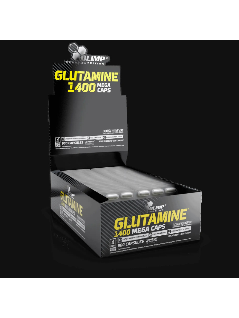 OLIMP GLUTAMINE 1400 MEGA CAPS BIG PACK (30 kapsúl x 30 blistrov)