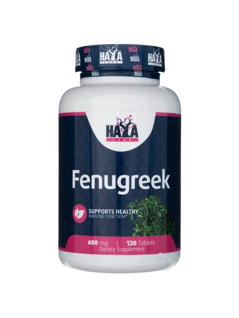 Haya Labs Senovka grécka (fenugreek) - 120 tabliet