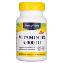 Healthy Origins Vitamín D3 5000 IU - 120 kapsúl