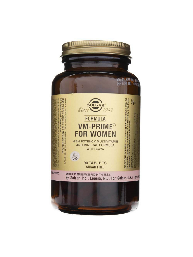 Solgar Formula VM-Prime pre ženy - 90 tabliet