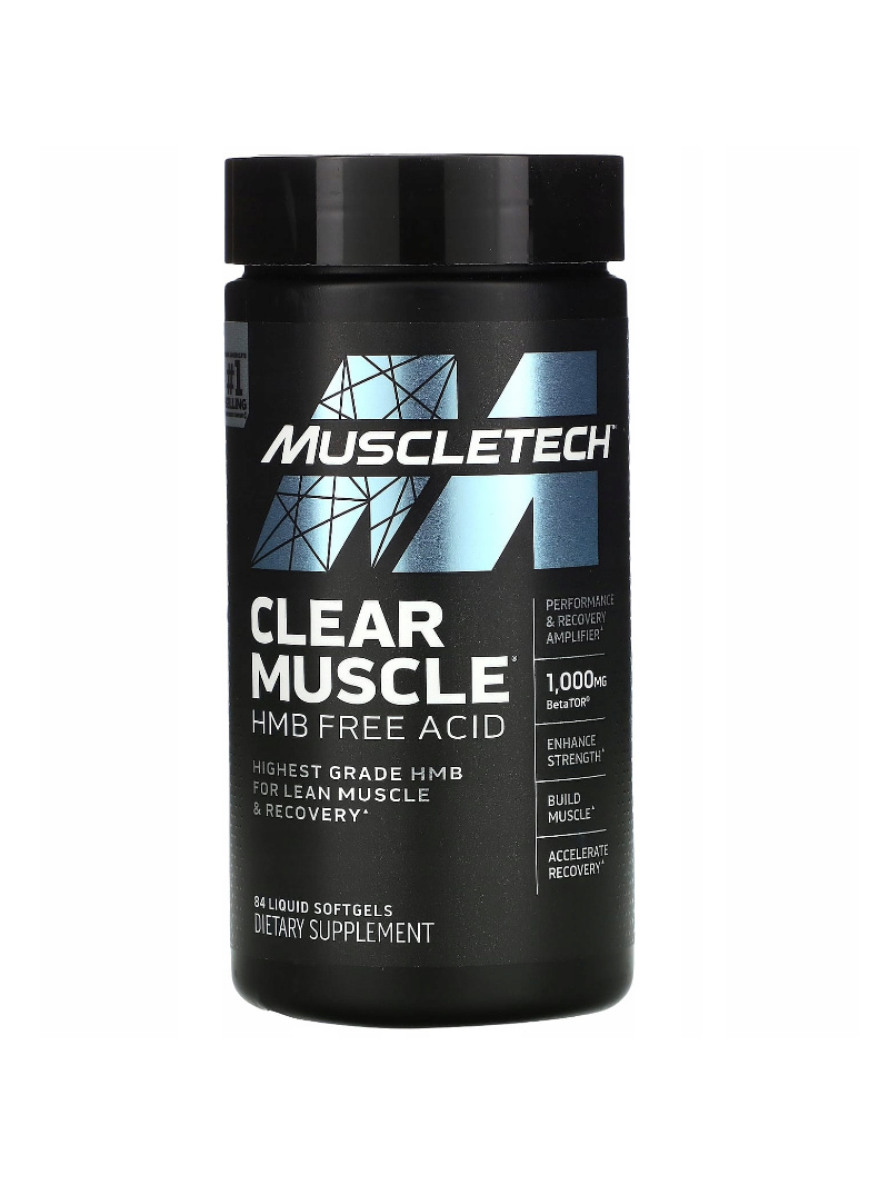 MuscleTech Clear Muscle HMB Free Acid – 84 kapsúl