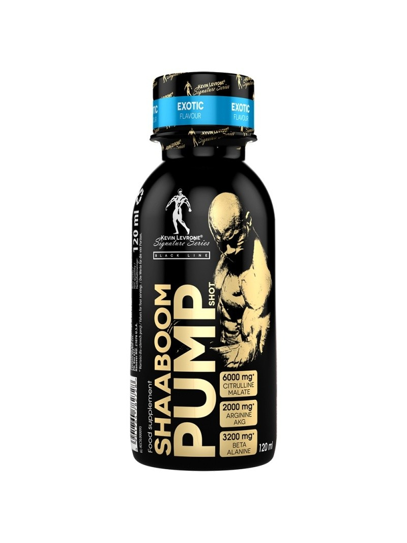 Levrone Shaaboom Pump Shot predtréningový exotický - 120 ml