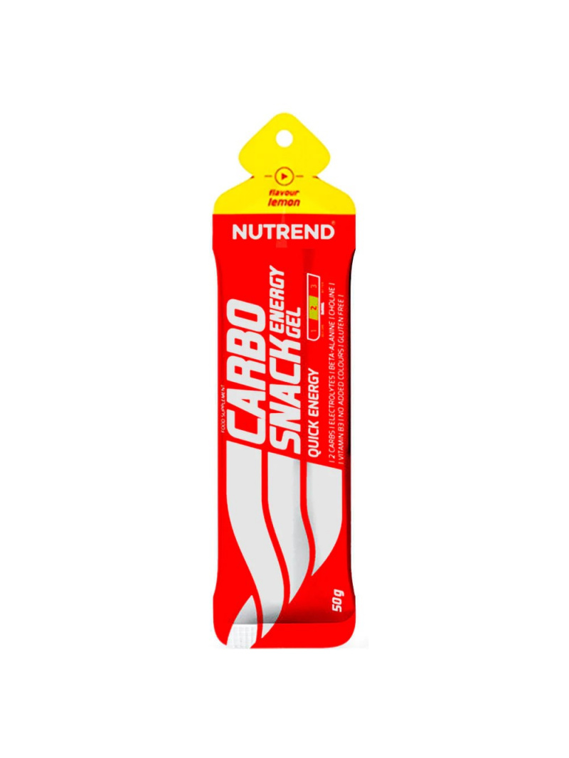 Nutrend Carbosnack (vrecko) citrón - 50 g
