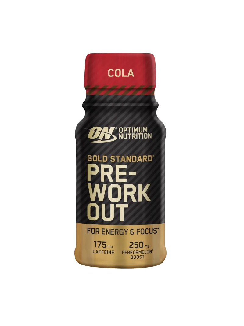 Optimum Nutrition Gold Standard Shot predtréningová kola - 60 ml