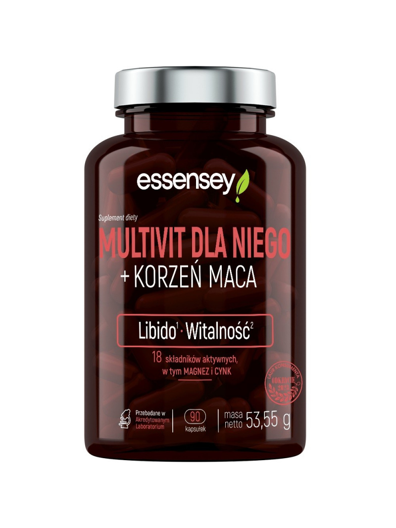 Essensey Multivit for Him + Mac - 90 kapsúl