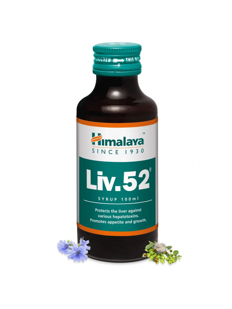 Himalaya Liv.52 Bylinný sirup - 100 ml