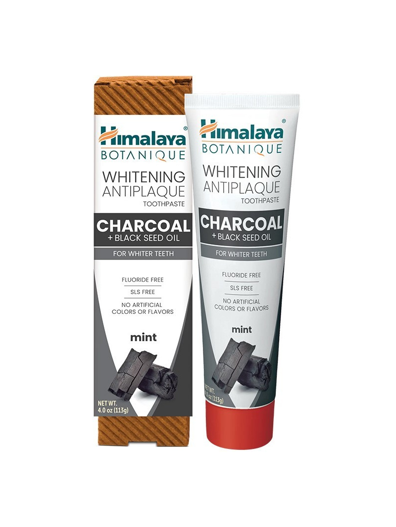 Himalaya Whitening zubná pasta s aktívnym uhlím a mätou - 113 g