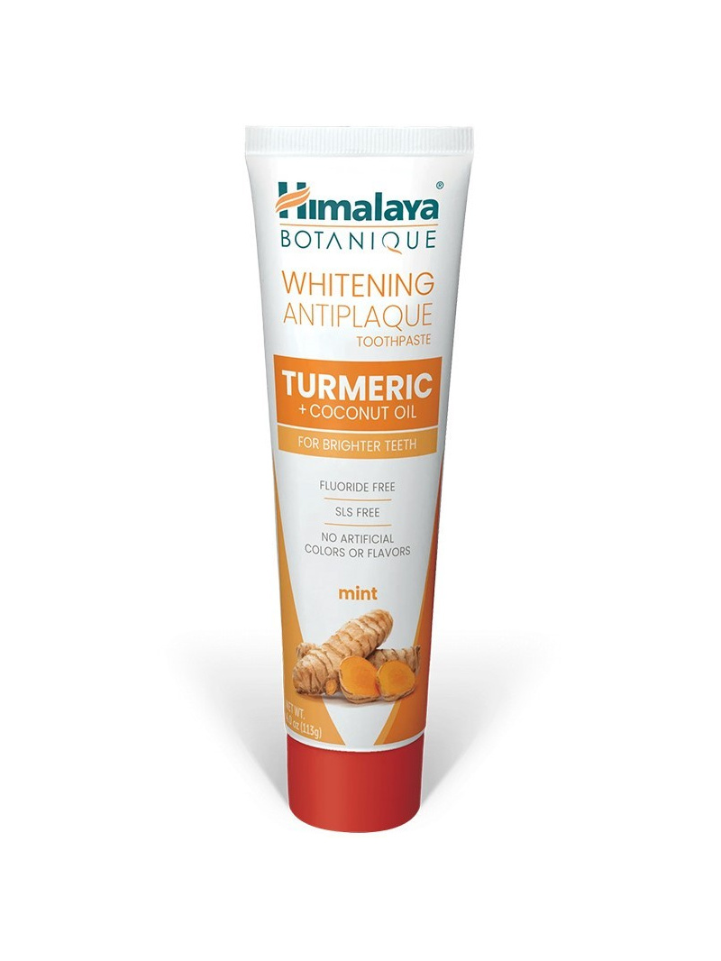 Himalaya Whitening zubná pasta s kurkumou a kokosovým olejom - 113 g