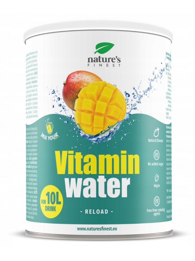 Nature's Finest Reload mangová vitamínová voda - 200 g