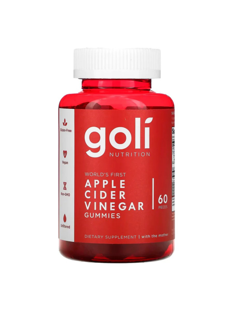 Goli Nutrition Jablčný ocot - 60 želé
