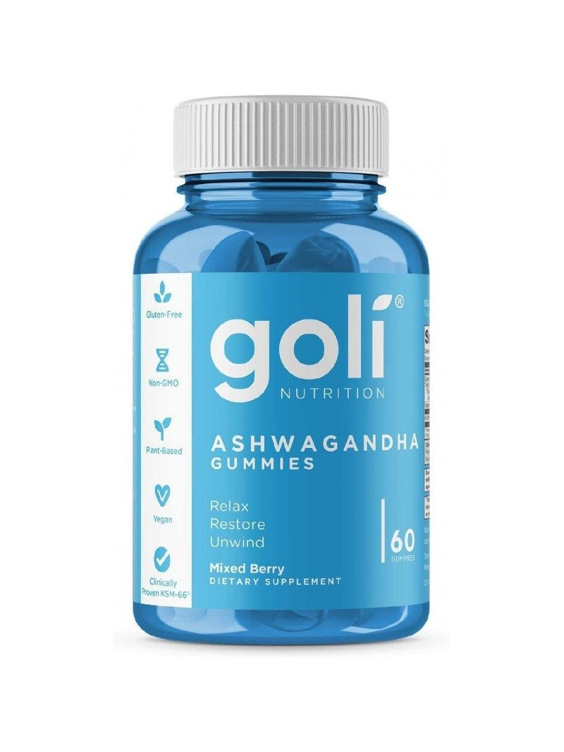 Goli Nutrition Ashwagandha - 60 gumičiek