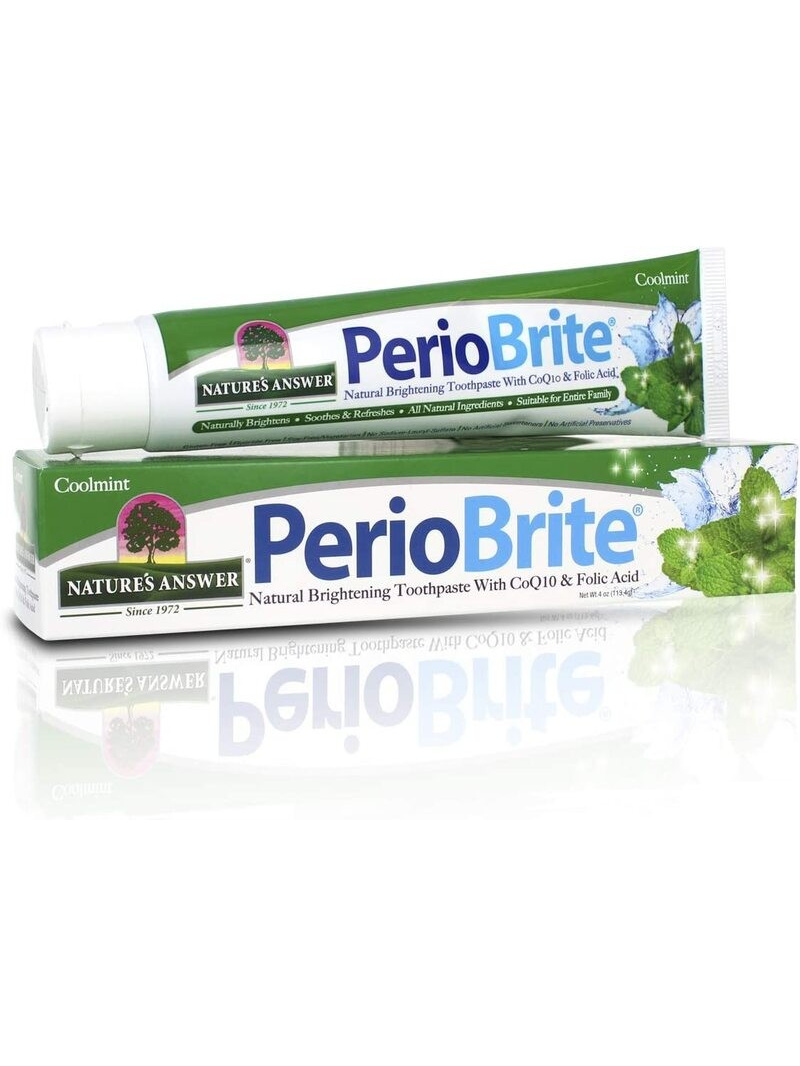 Nature's Answer PerioBrite Prírodná bieliaca zubná pasta - 113 g