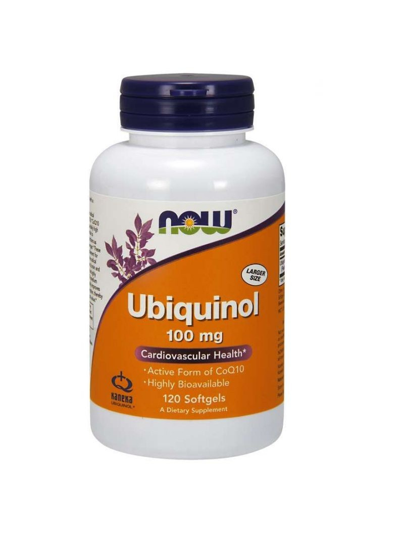 Haya Labs0 Koenzým Q10 Ubiquinol 100 mg - 120 kapsúl