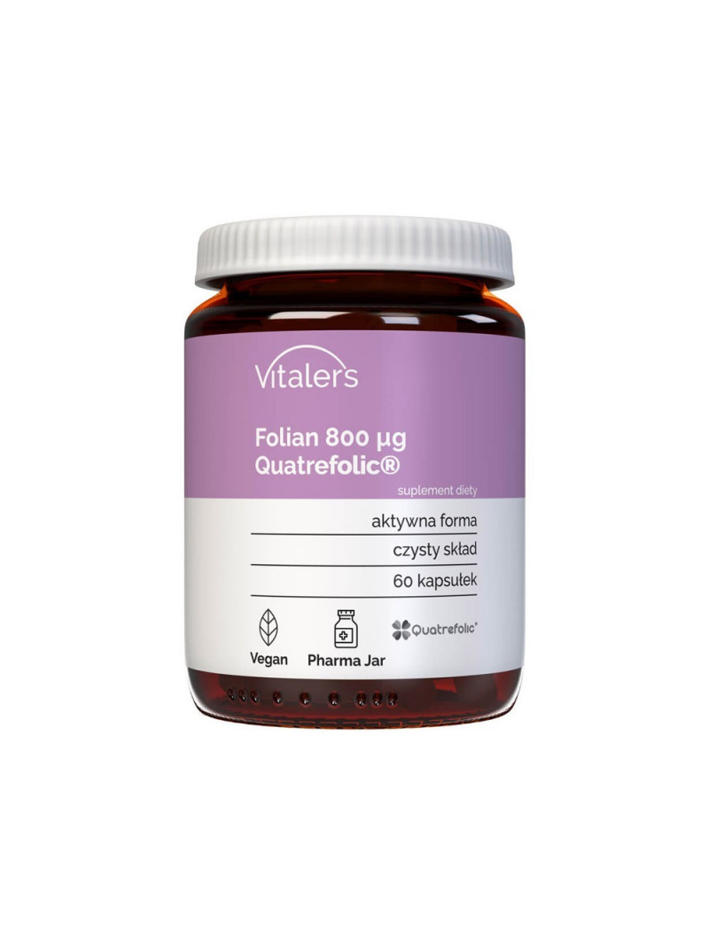 Haya Labs8 Kyselina listová (vitamín B9) 800 µg - 60 kapsúl