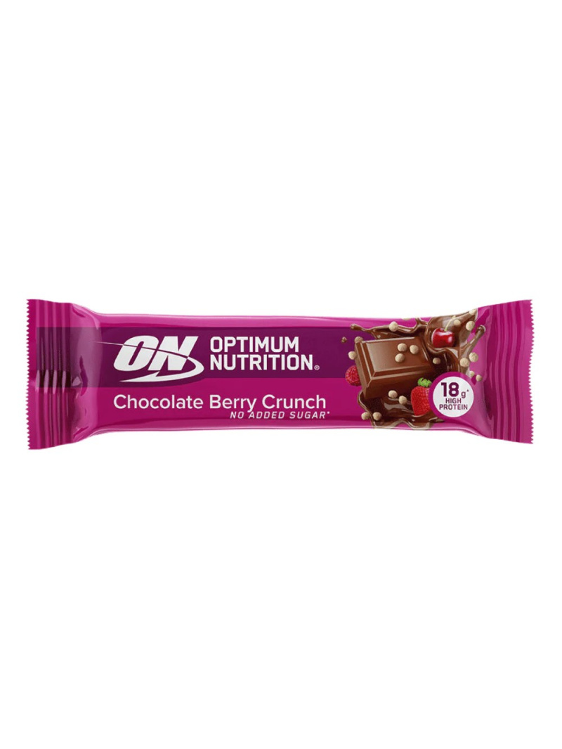 Optimum Nutrition Chocolate Berry Crunch proteínová tyčinka - 55 g