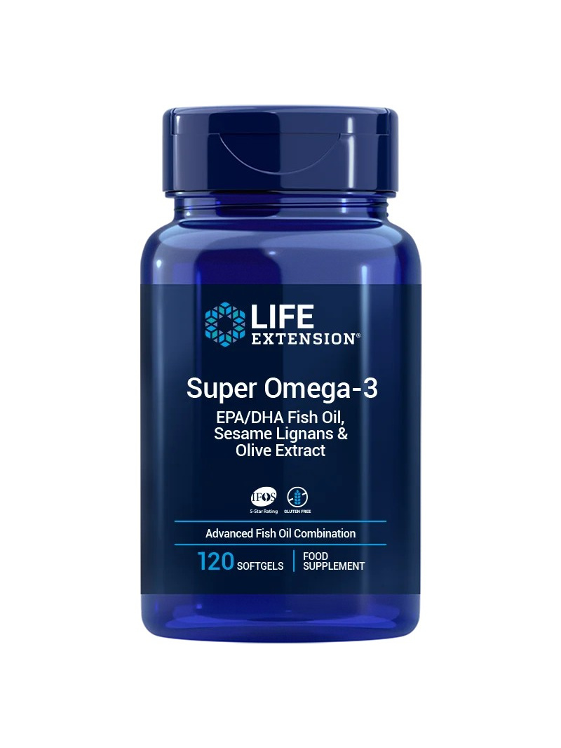 Haya Labs2 Super Omega-3 EPA/DHA - 120 kapsúl