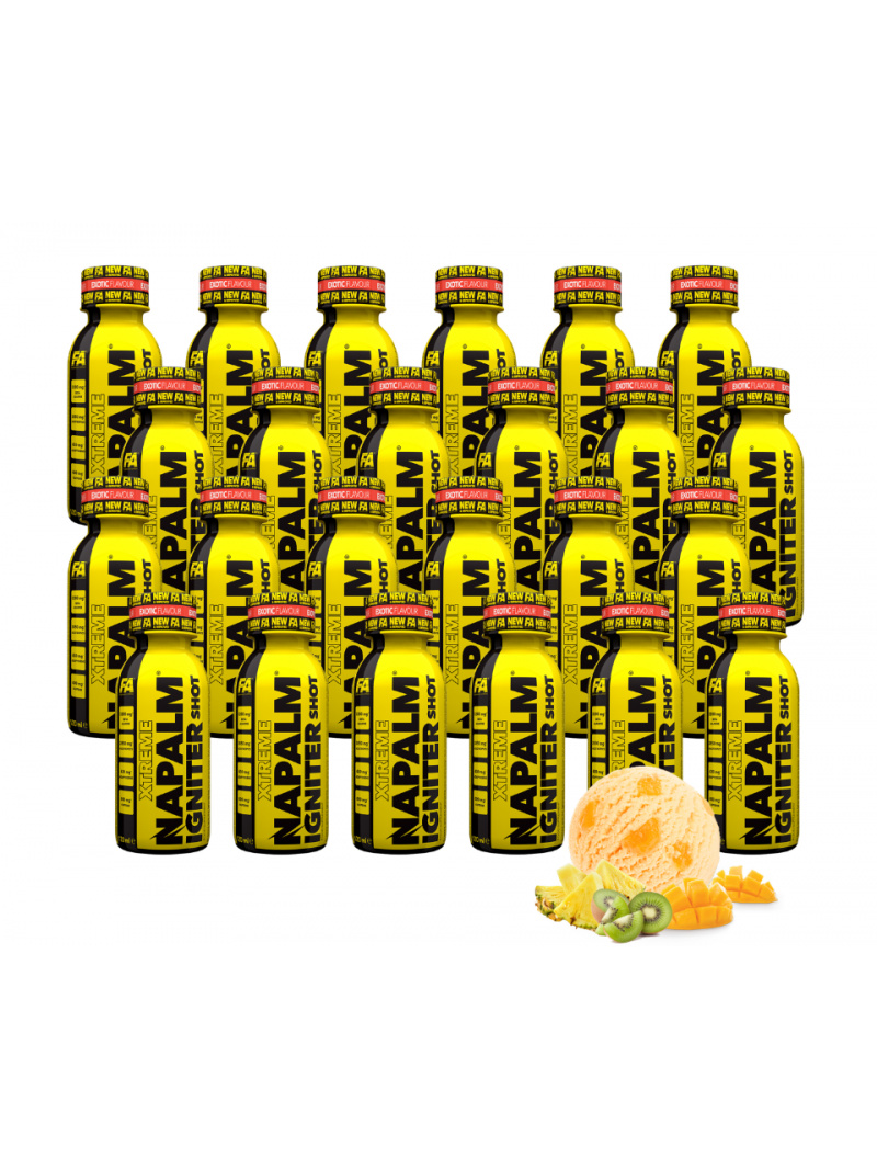 Fitness Authority Napalm Igniter Shot exotické predtréningové - 24 kusov