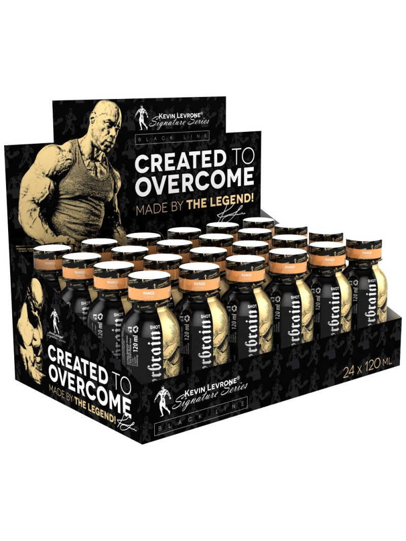 Levrone Scatterbrain Shot predtréningové mango - 24 kusov